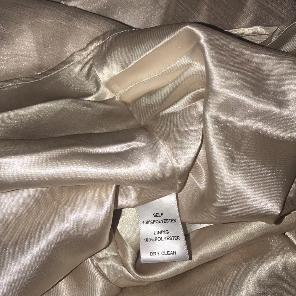 SOPRANO champagne Ivory Short Dress NWT L - Picture 5 of 8